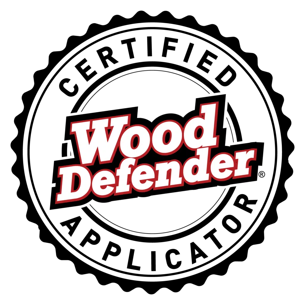 Certified wood Defender applicator bedge