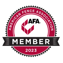 American fence association member bedge
