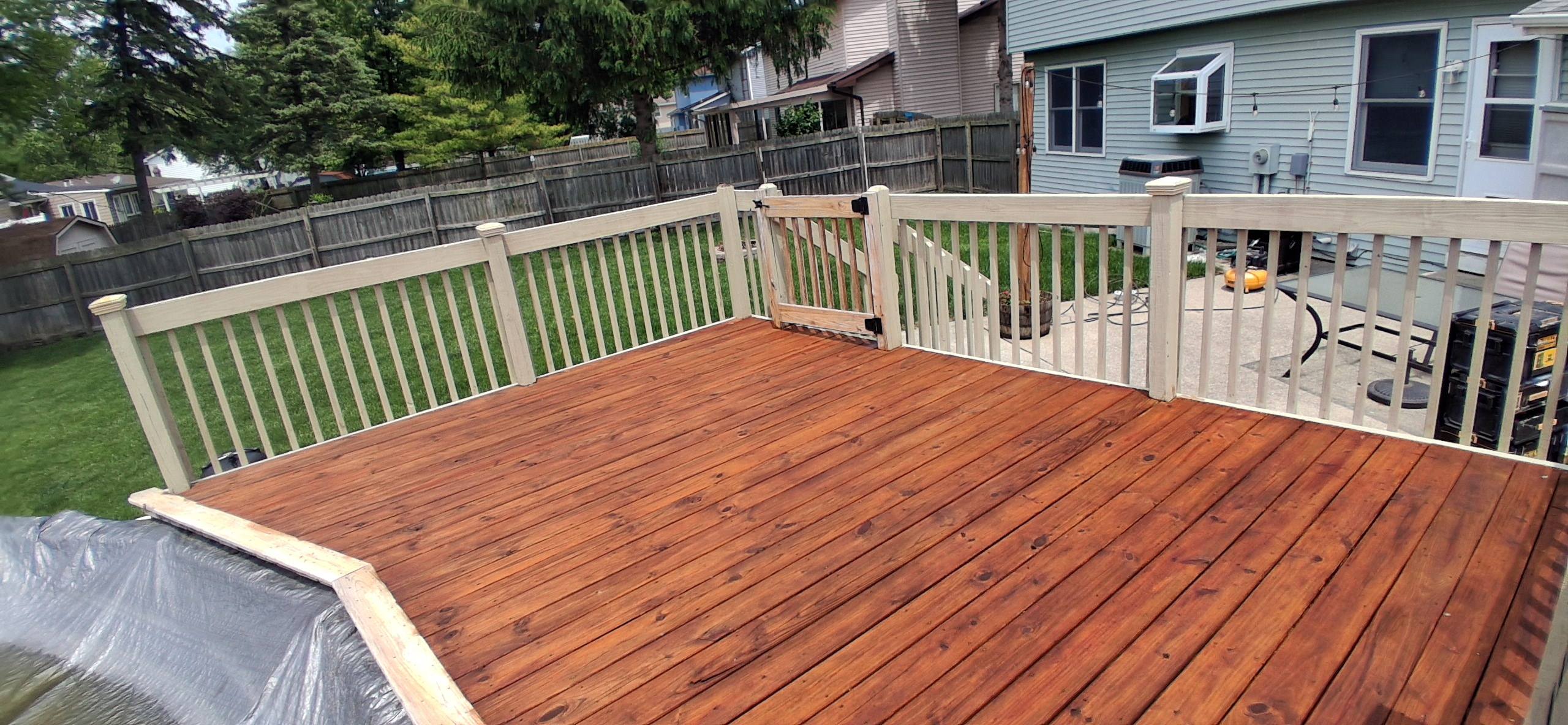 Deck Staining in The Woodlands, TX 7 deck staining